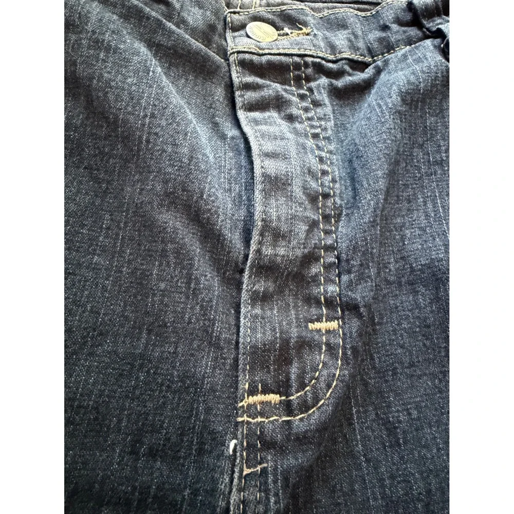 Riders by Lee Relaxed Fit Straight Leg Dark Wash Stretch Jeans Womens 18M